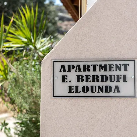 E.Berdufi Apartament Sea View Elounda  Exterior photo
